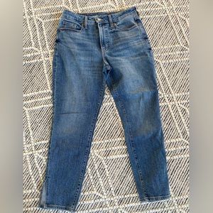 Jeans, Old navy, high rise OG straight, secret smooth pockets, size 8